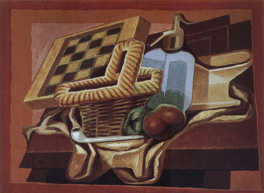 Juan Gris Siphon bottle and skep